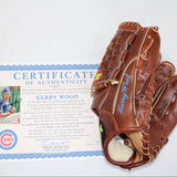 Kerry Wood 1998 Game-Used Glove — 13 Strikeouts vs. Arizona Diamondbacks — Historic 33-Strikeout Consecutive-Start Record