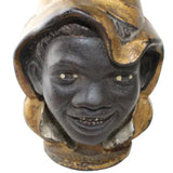 Early 1900's A.C. Williams Johnny Griffin 2-Face Cast Iron Bank (Large Size)