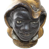 Early 1900's A.C. Williams Johnny Griffin 2-Face Cast Iron Bank (Large Size)